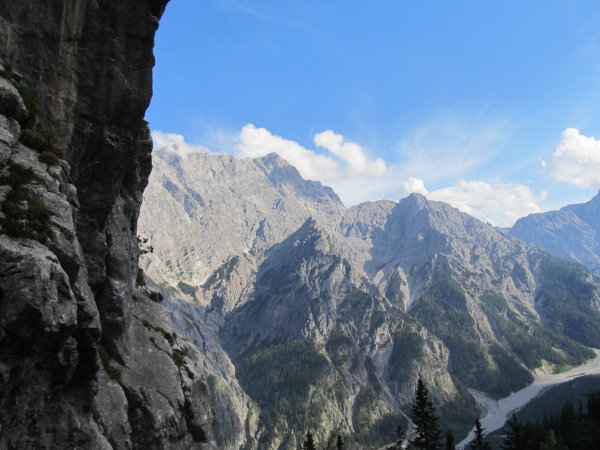 Ein Paradies für Bergsteiger und Kletterer.