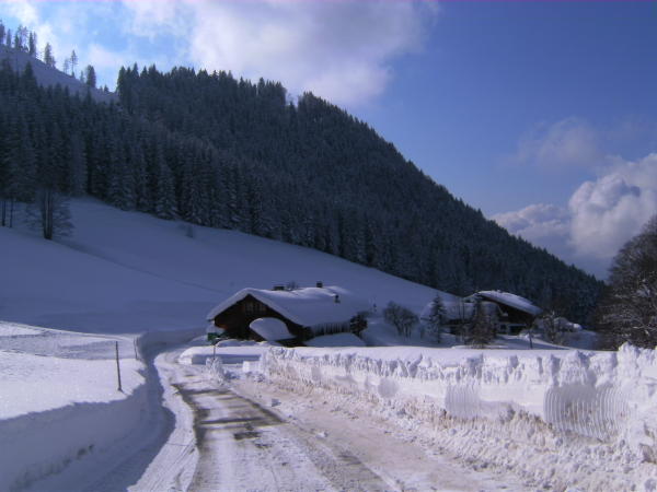 Winterurlaub in Berchtesgaden Oberau - Schifahren bis vor die Haustür möglich!